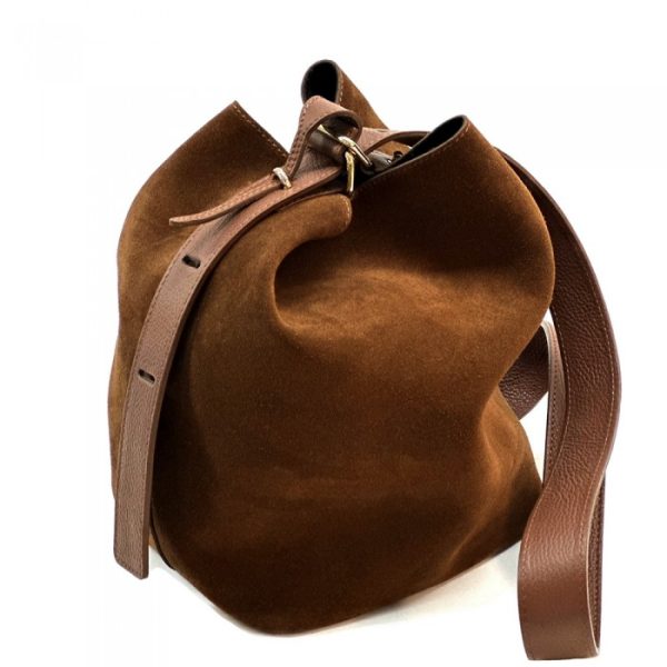 Amalia Suede Leather Bag - Image 2