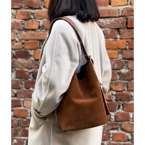 Amalia Suede Leather Bag - Image 3