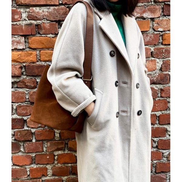 Amalia Suede Leather Bag - Image 4